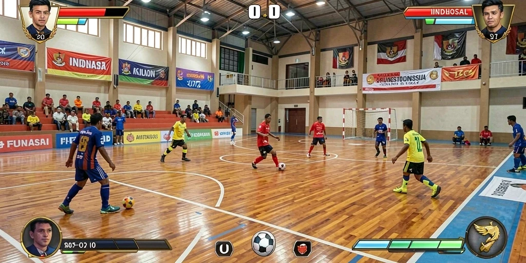 Tampilan antarmuka yang modern dan menarik.