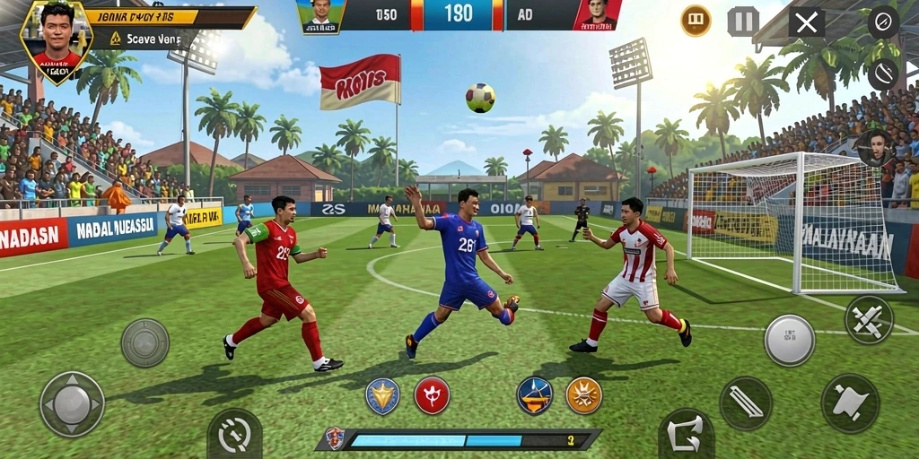 Tampilan antarmuka yang modern dan menarik.
