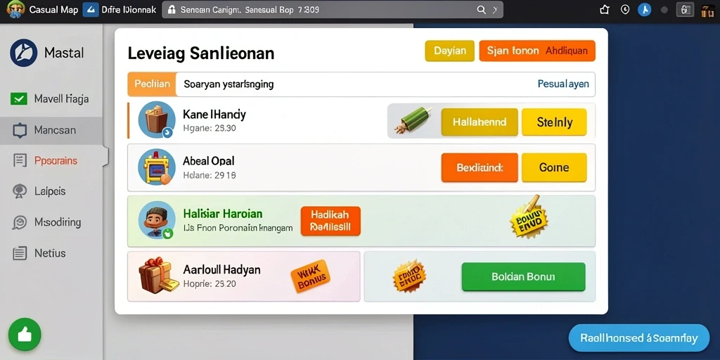 Tampilan antarmuka yang user-friendly.