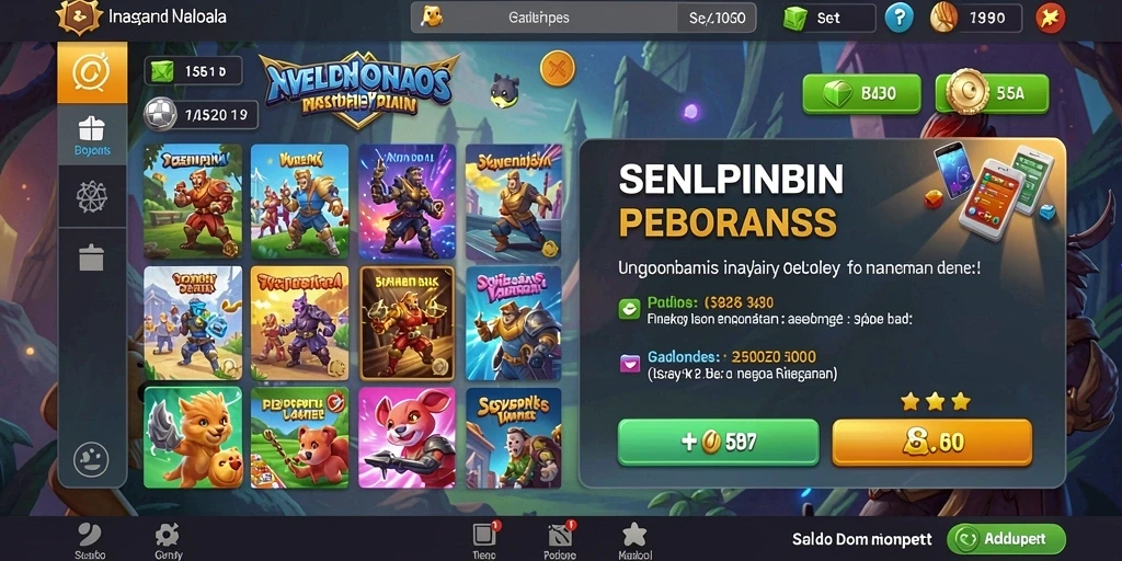 Tampilan antarmuka yang user-friendly.