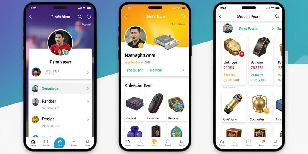 Tampilan antarmuka yang sederhana dan intuitif.