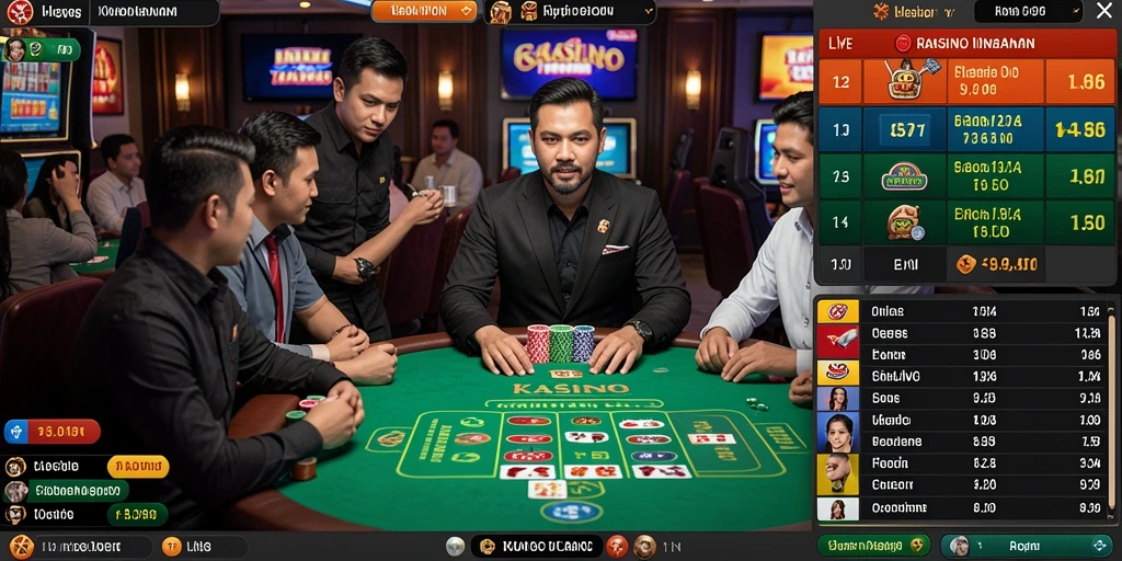 Screenshot menampilkan antarmuka utama yang menarik.