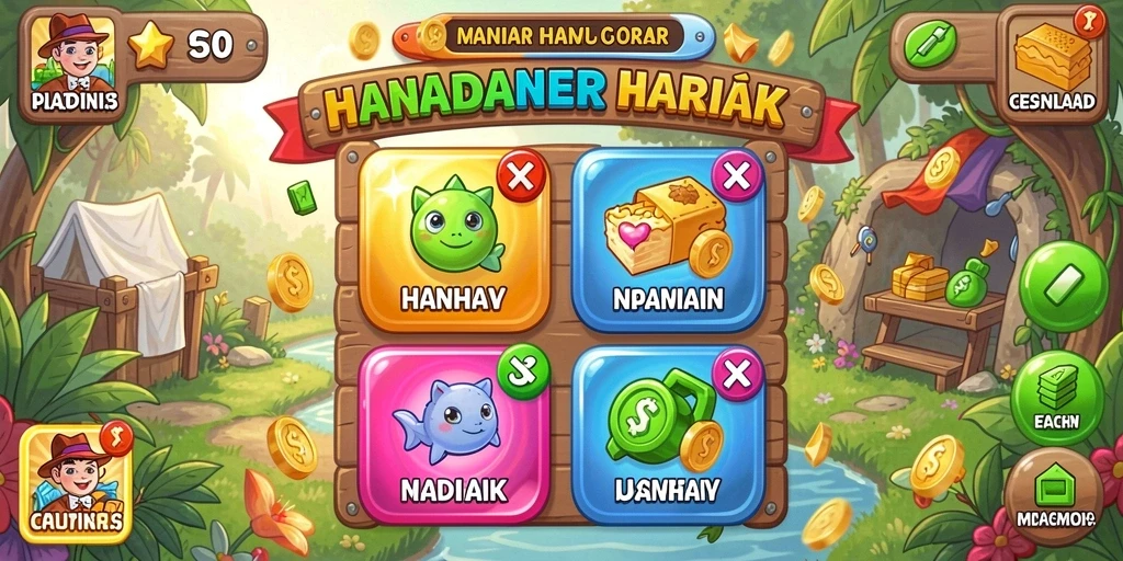 Tampilan antarmuka yang menarik dan mudah dipahami.