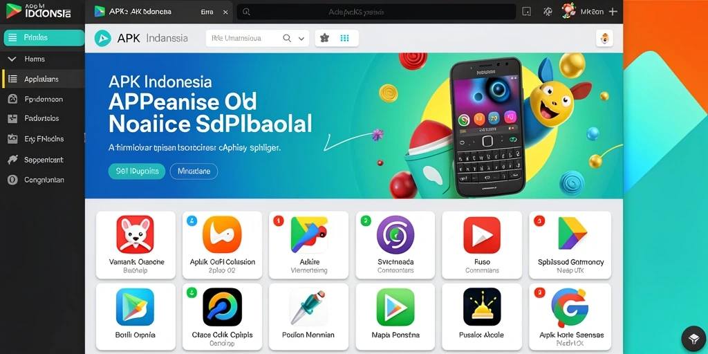 Tampilan awal yang menarik dan intuitif.
