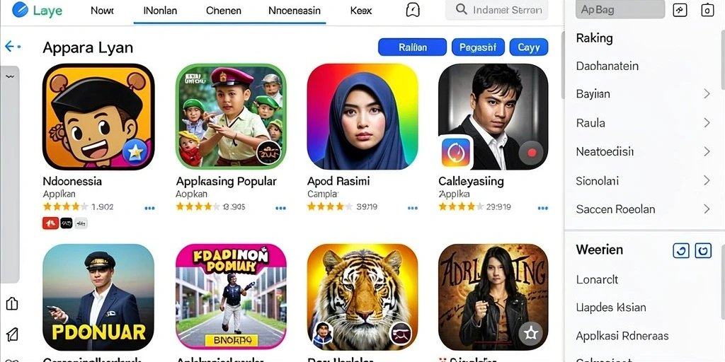 Tampilan antarmuka yang menarik dan intuitif.