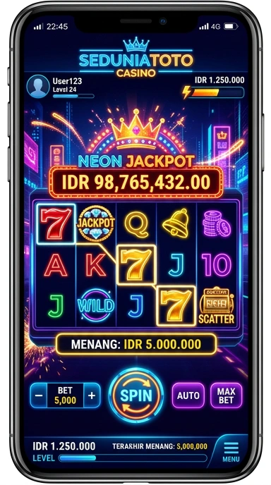 Pratinjau antarmuka seduniatoto — aplikasi APK resmi Android v1.3.6